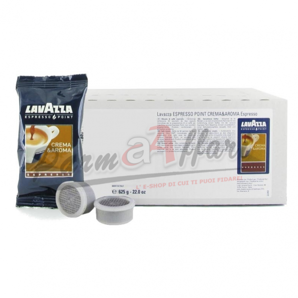 1000 capsule caffè lavazza espresso point crema e aroma originali